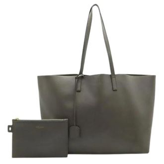 Saint Laurent Pre-owned Vintage Shoulder Bag - Pre-owned - Mujer - Gris - ONE SIZE