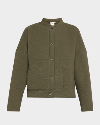 Lune Active Moon Classic Oversized Bomber Jacket