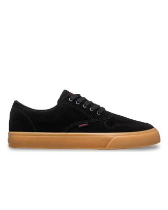 Element Sneaker ELEMENT Topaz C3, Herren, Gr. 10,5 (44), schwarz (schwarz gum rot), Obermaterial:100% Leder;, Schuhe Sneaker