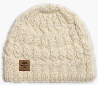 Turtle Fur Mika Wool Beanie in White at Nordstrom