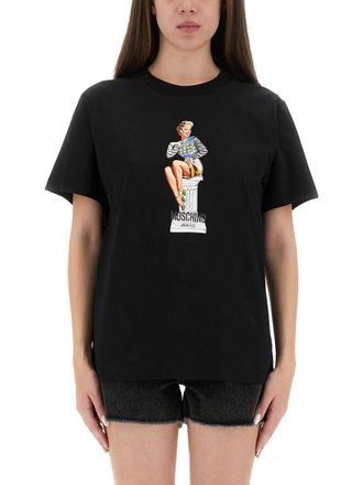 Moschino T Shirt With Print