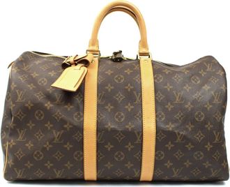 Louis Vuitton Brown Monogram Boston Bag (Pre-Owned)