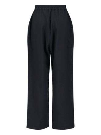 Yohji Yamamoto Womens Trousers Black Recycled Polyester
