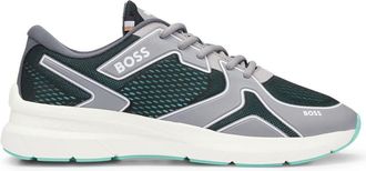 HUGO BOSS Heren Boss Owen hardlooptrainers in grijs