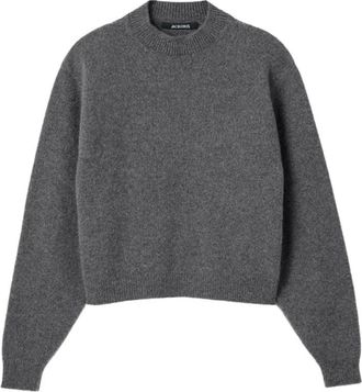 Jacquemus La Maille Cachemire - Knitwear - Mujer - Gris - S