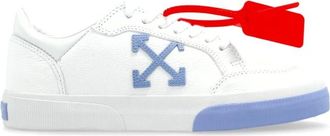 Off-white Schoenen, Dames, Wit, 36 EU, Leer, Vulc sportschoenen