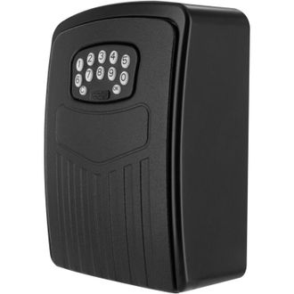 Muvit Io Caja De Llaves Inal&aacute;mbrica De Color Negro Para El Exterior, Impermeable