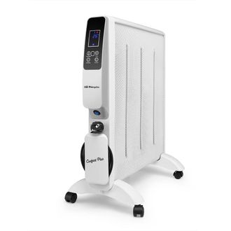 Orbegozo Orbegozo - Radiador De Mica Wifi Rmw 2000, Temporizador, Termostato Digital, Programable, 2 Niveles De Calor, Display Led, 2000 W