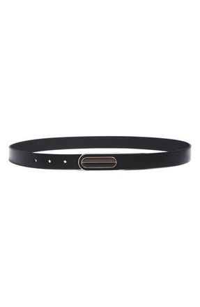 Rag & Bone Lenox Leather Belt in Black at Nordstrom, Size X-Small