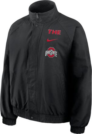 Nike Ohio State Primetime Nike Mens College Full-Zip Jacket in Black | 055E00AOH-CYA