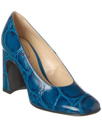 Tod's TodS Embossed Leather Pump