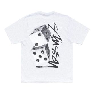 St&uuml;ssy Tall Dice T-Shirt Ash Heather 1905187-ASH