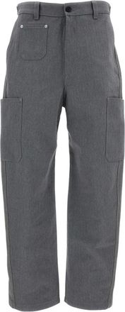Givenchy Straight Trousers, male, Gray, Size: W31 Straight Trousers