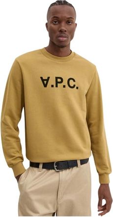 A.P.C. Grand VPC Sweatshirt - Heren - Sweatshirts - Groen - S - Katoen - Hoodies & sweatvesten