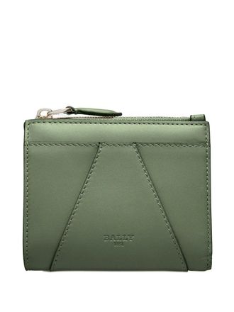 Bally Portafoglio Axel con zip - Verde