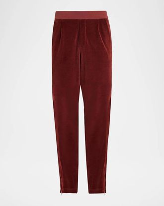 424 Trofeo Velour Track Pants
