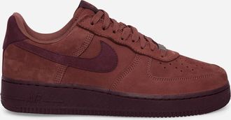 Nike Air Force 1 Low Retro Premium Sneakers Red Sepia / Red Mahogany