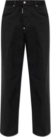 Dsquared2 Baggy Jeans - Heren - Regular Fit Jeans - Zwart - M - Katoen - Jeans