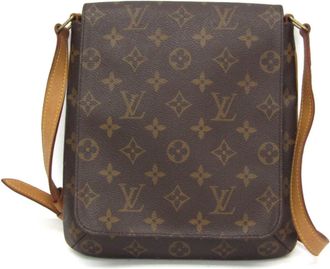Louis Vuitton Musette Salsa Monogram Canvas Brown Canvas Handbag (Pre-Owned)