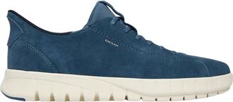 Geox Schoenen, Heren, Blauw, 42 EU, Flextride Plus Sneakers