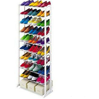Trade Shop Trade Shop - Rack De Zapatos Modulares 30 Pares De Zapatos De Zapatos Zapatos De Zapatos De Zapatos Incre&iacute;bles