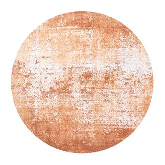 Louis De Poortere Alfombra de poli&eacute;ster rojo, 240x240 cm