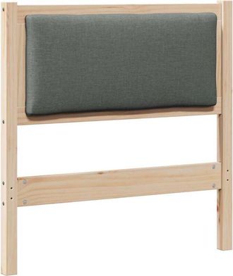 vidaXL Cabecero Otro Marr&oacute;n 75 Cm Madera Maciza De Pino Vidaxl