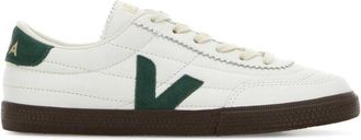 Veja White Leather Sneakers
