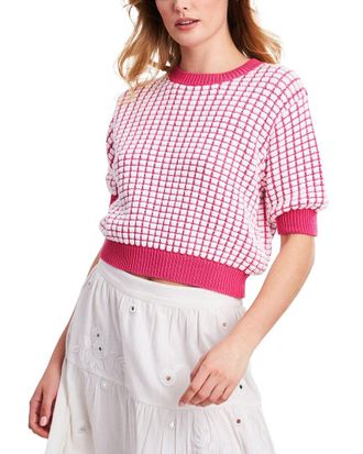 Roller Rabbit Square Knit Hattie Sweater