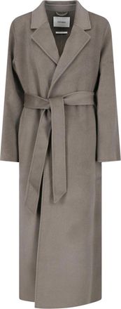 IVY & OAK Grey Iocelia Belted Wool Coat
