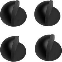 OEM Tope De Puerta, Tope De Puerta De Acero Inoxidable, Juego De 4 Topes De Puerta Y Amortiguadores Con Patas De Goma, Bloque P - Crezuo
