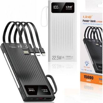 Trade Shop Trade Shop - Powerbank Batteria Portatile 15000mah Ricarica Super Veloce Qc22.5w+pd20w Tt13899