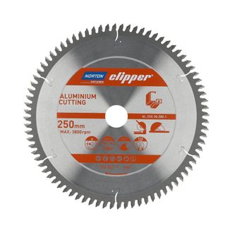 Norton clipper Hoja De Sierra Circular 250 Mm Aluminio