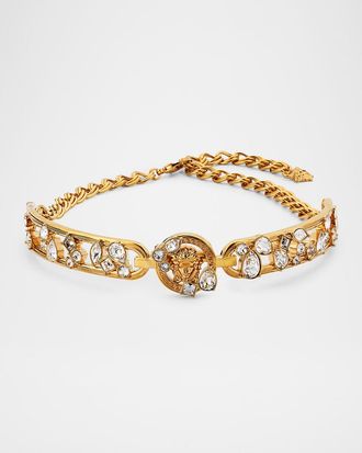 Versace Crystal Medusa Choker
