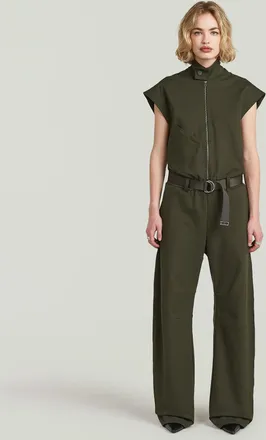 G-Star Soft Sculpt Jumpsuit - Grijs - Dames