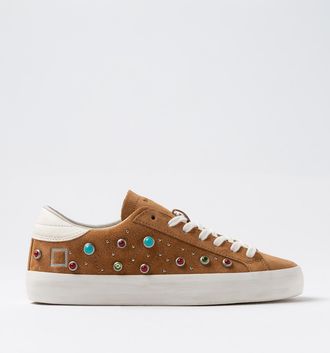 D.A.T.E. hill low studs cuoio