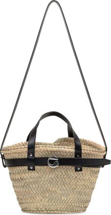 Coperni Woven Basket-Style Bag with Carabiner Fastening