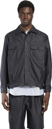 Comme Des Gar&ccedil;ons Raw Denim Jacket