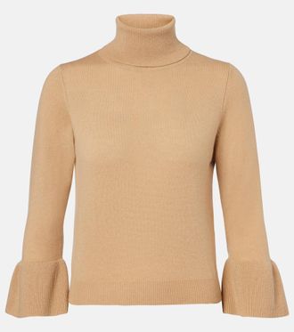 Jardin Des Orangers Turtleneck wool and cashmere sweater
