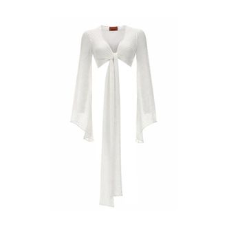 Missoni Dames, Blouses & Shirts, Wit, Maat: 2XS Viscose