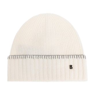 Bogner Moulan-1 Wol Beanie - Dames - Hoeden - Beige - ONE Size - Wol - Accessoires