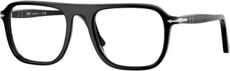 Persol Jacques Optical Frame - unisex - Brillen - Zwart - 53 MM - Accessoires