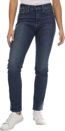 Levi's Denimjeans met hoge taille en rechte pijpen voor dames (Non-stop)