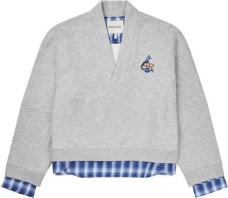 Munthe Maglione con scollo a V Nash - - Knitwear - Donna - Grigio - S