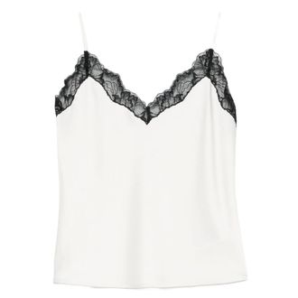 Calvin Klein Lace-trimmed Camisole Top