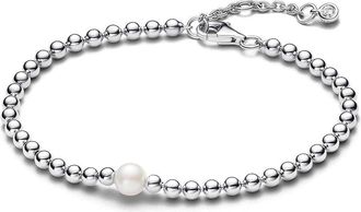 Pandora Treated Freshwater Cultured Pearl & Beads Bracelet