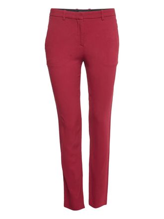 Theory concealed-fastening trousers - Red
