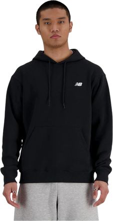 New Balance Sport Essentials Logo Long Sleeve Hoodie in Black Fleece Men