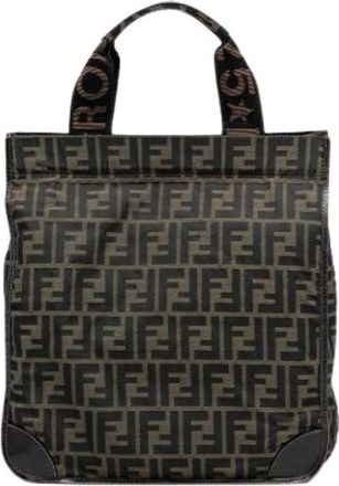Fendi Pre-owned Tote Bags, female, Brown, Size: ONE SIZE Pre-owned Tote Bag