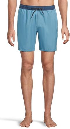 O'Neill Hermosa Side Panel Ew 17 Boardshorts Mens Swimwear Blue Fade : MD (30-32 Waist), Elastane/Polyester